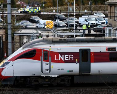 Τρένο στη Βρετανία