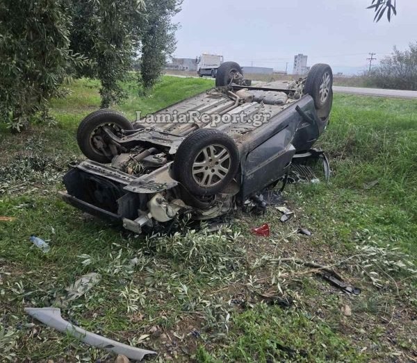 Τροχαίο δυστύχημα στη Λοκρίδα