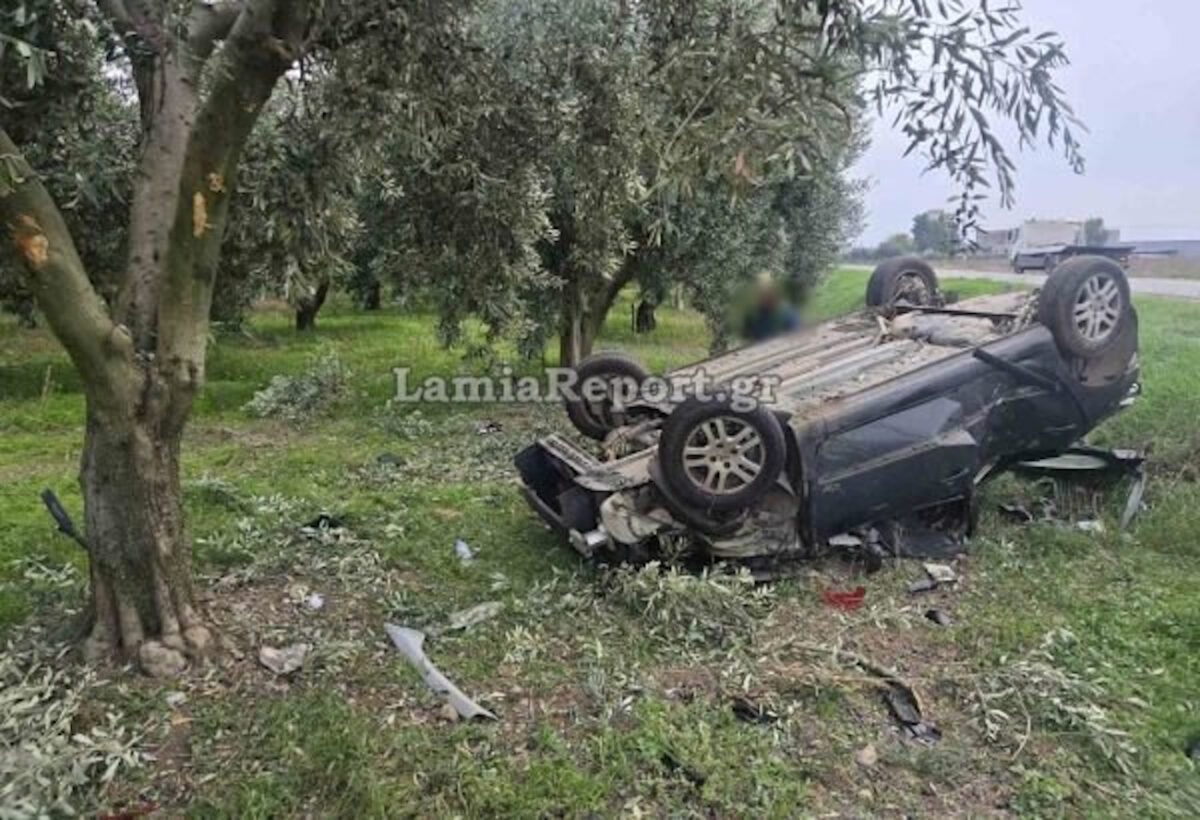 Τροχαίο με δύο νεκρούς στη Λοκρίδα