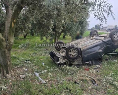 Τροχαίο με δύο νεκρούς στη Λοκρίδα