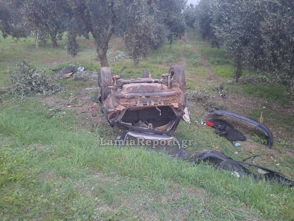 Τροχαίο δυστύχημα στη Λοκρίδα