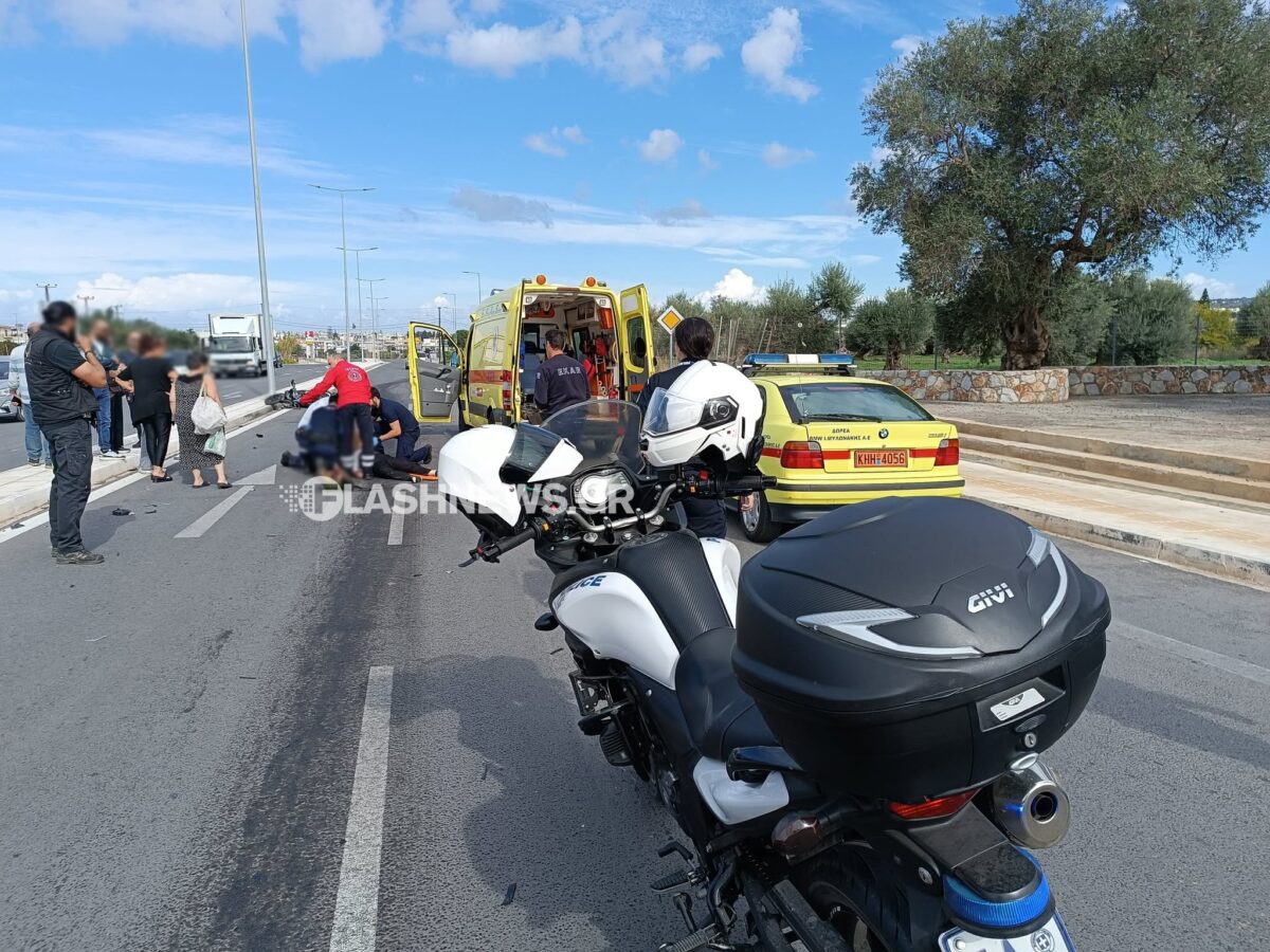 Τροχαίο στα Χανιά