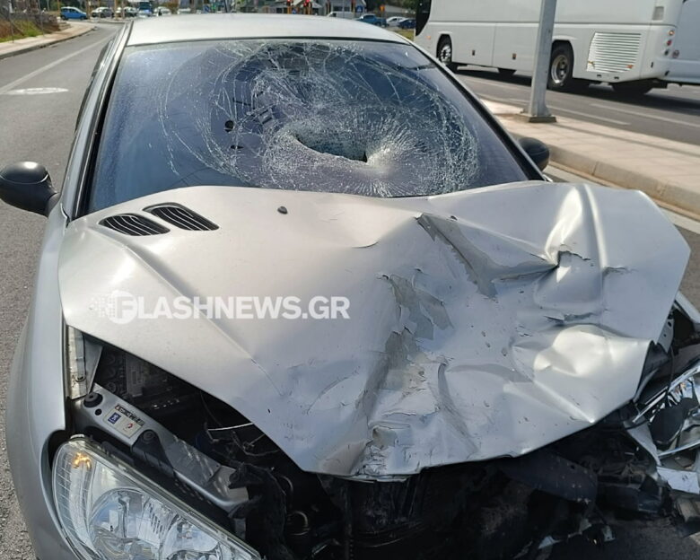 Χανιά: Τροχαίο με σοβαρά τραυματία οδηγό μηχανής που χτύπησε πάνω στο παρμπρίζ αυτοκινήτου