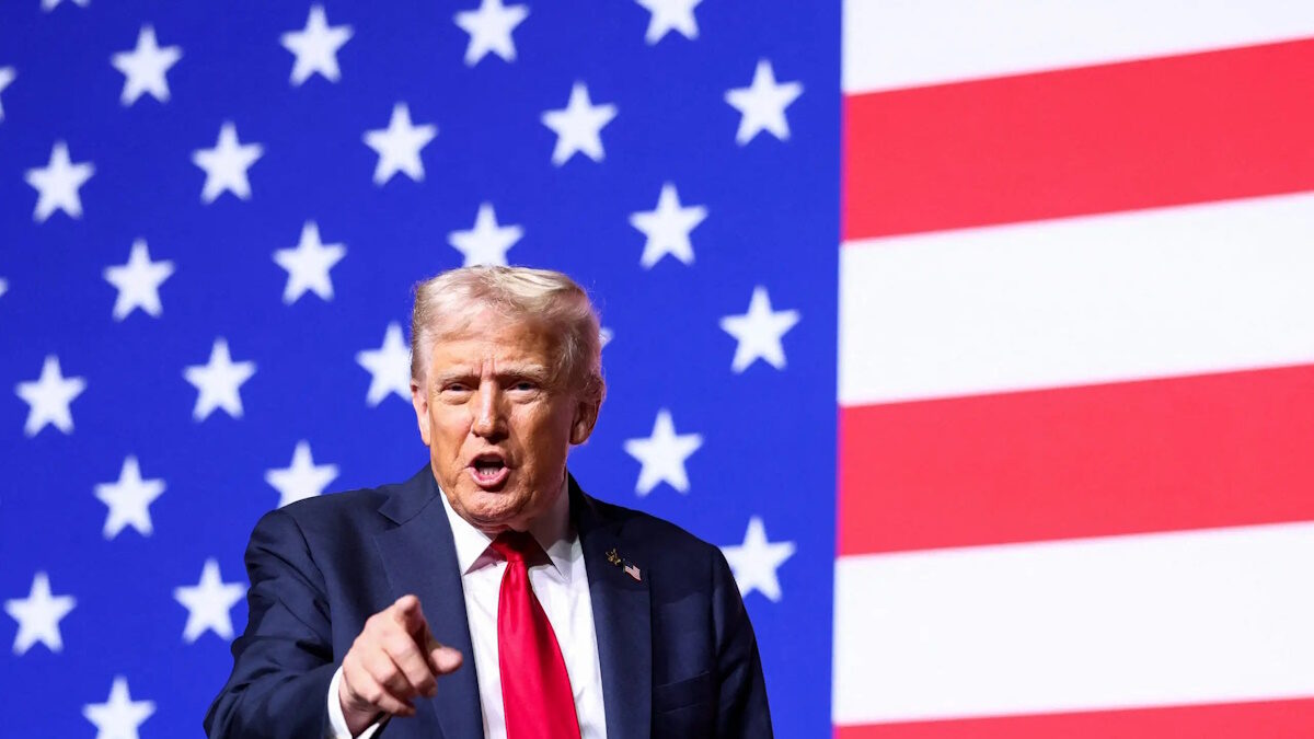 Ο Αμερικανός Πρόεδρος, Ντόναλντ Τραμπ