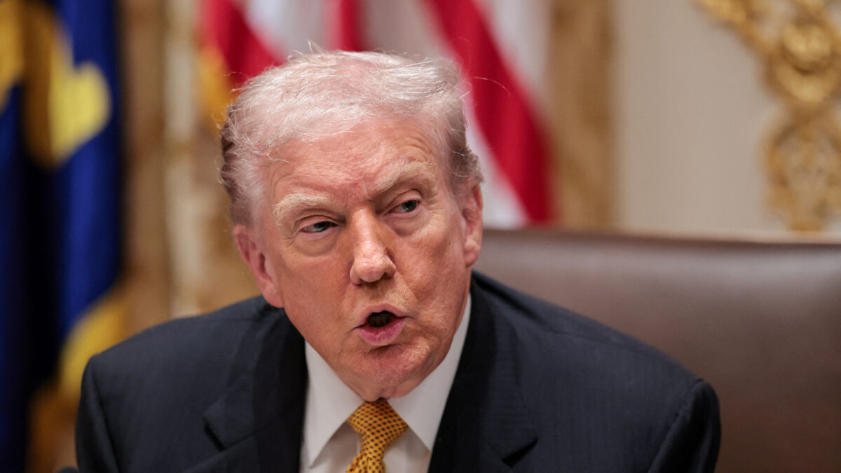 Ο Αμερικανός πρόεδρος Ντόναλντ Τραμπ