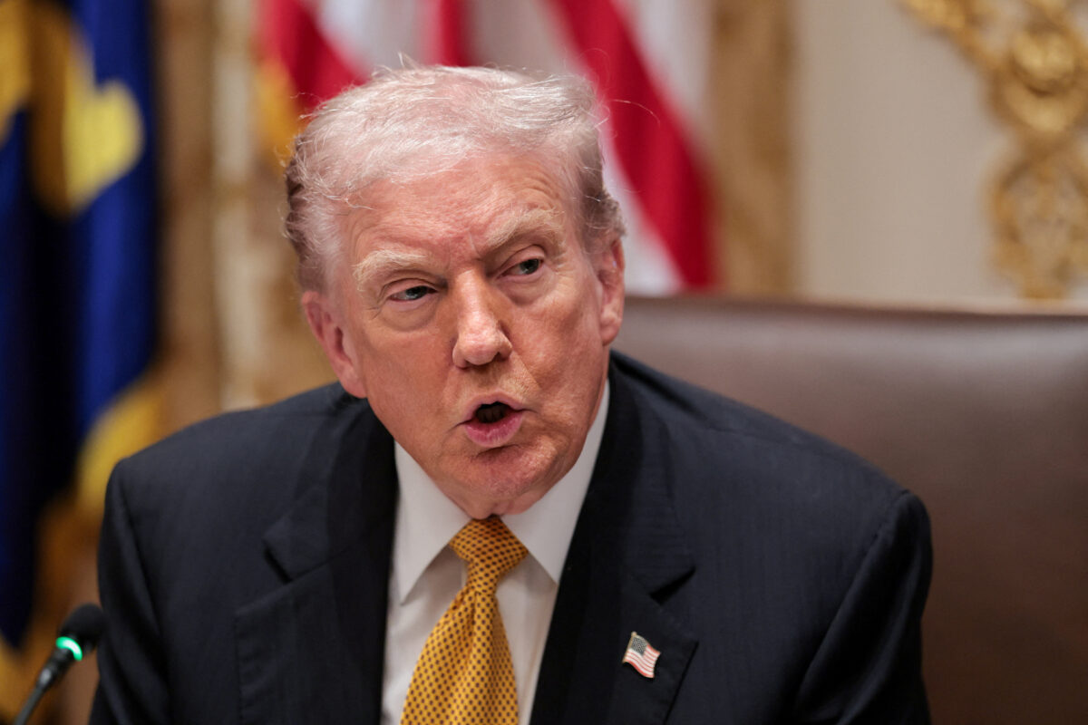 Ο Αμερικανός πρόεδρος Ντόναλντ Τραμπ