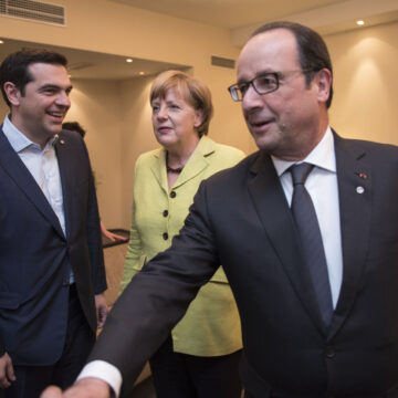 Τσίπρας, Μέρκελ, Ολάντ