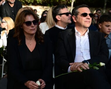 Μπέττυ Μπαζιάνα και Αλέξης Τσίρας