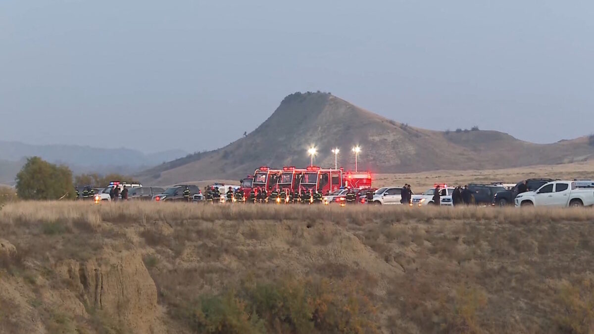 Σωστικά συνεργεία στην περιοχή που κατέπεσε το τουρκικό C-130 στη Γεωργία