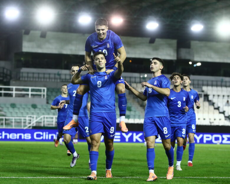 Ελλάδα – Γεωργία 3-0: Ασταμάτητη η Εθνική Ελπίδων, παρέμεινε πρώτη και αήττητη στα προκριματικά του Euro U21