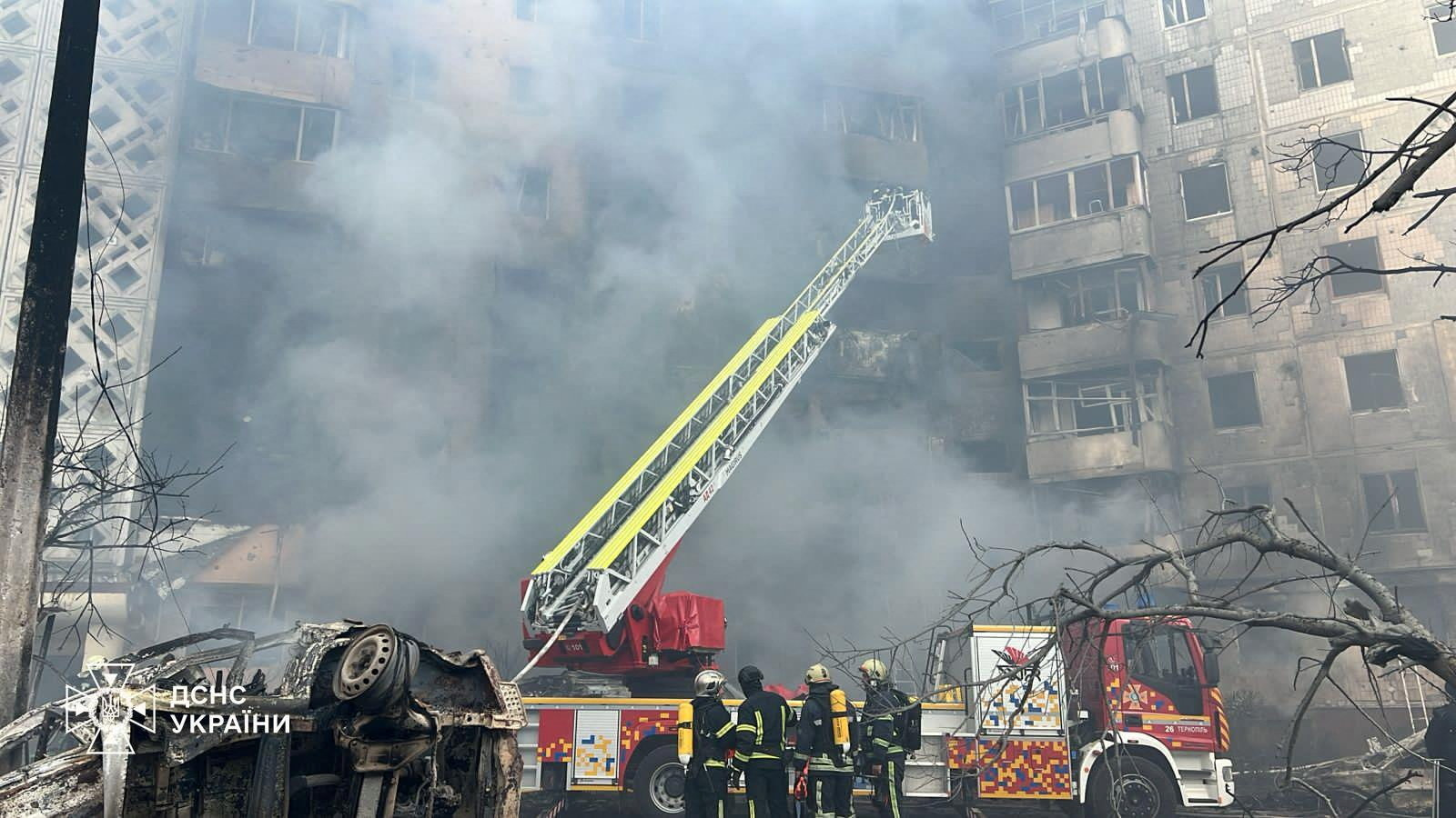 Οι συνέπειες των ρωσικών βομβαρδισμών στην Ουκρανία