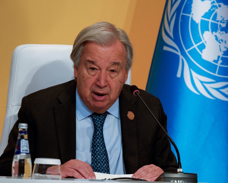 Προειδοποιεί ο ΓΓ του ΟΗΕ: «Κάθε Ειρηνευτική λύση για την Ουκρανία πρέπει να σέβεται την εδαφική της ακεραιότητα»