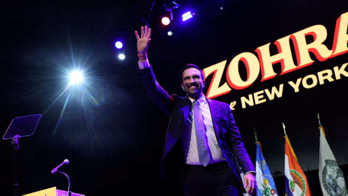 Υποψήφιος δήμαρχος της Νέας Υόρκης για το Δημοκρατικό Κόμμα Ζοράν Μαμντάνι