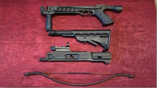 Η βαλίστρα του Τούρκου που συνελήφθη από την ελληνική αστυνομία