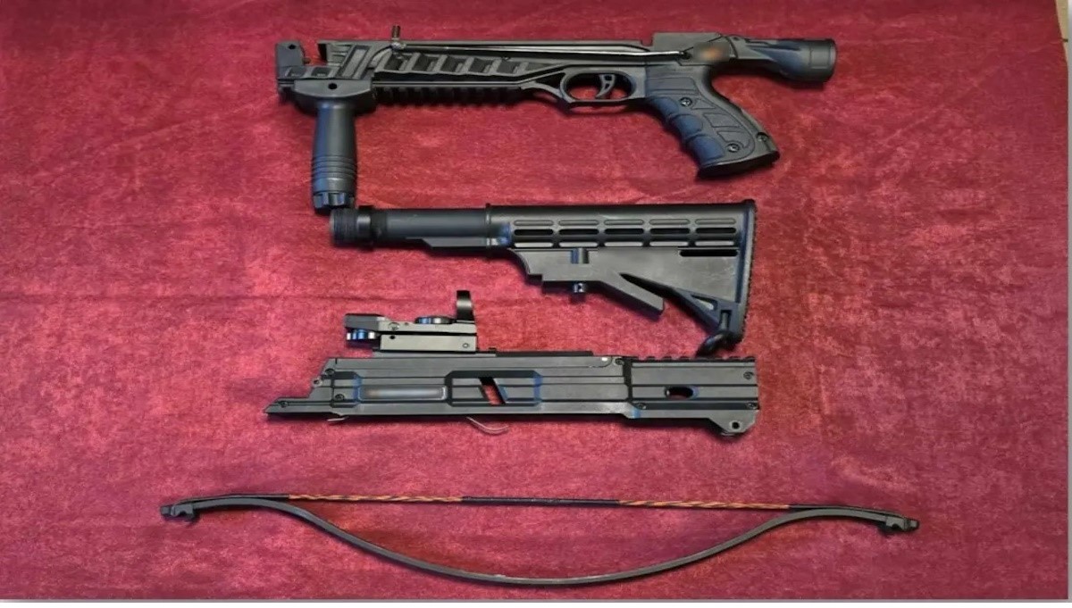 Η βαλίστρα του Τούρκου που συνελήφθη από την ελληνική αστυνομία