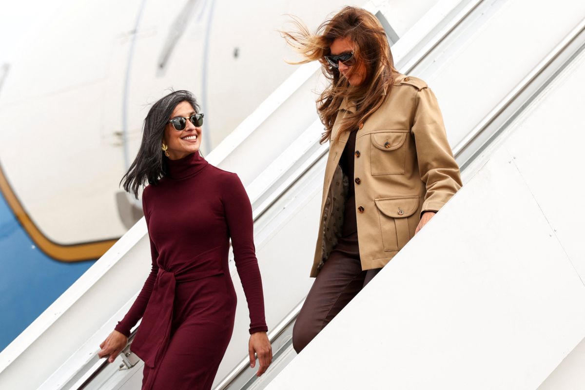 Ούσα Βανς και Μελάνια Τραμπ