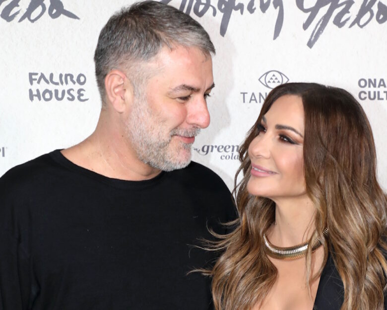 Βασίλης Μπισμπίκης και Δέσποινα Βανδή πήγαν μαζί στην πρεμιέρα της νέας του ταινίας