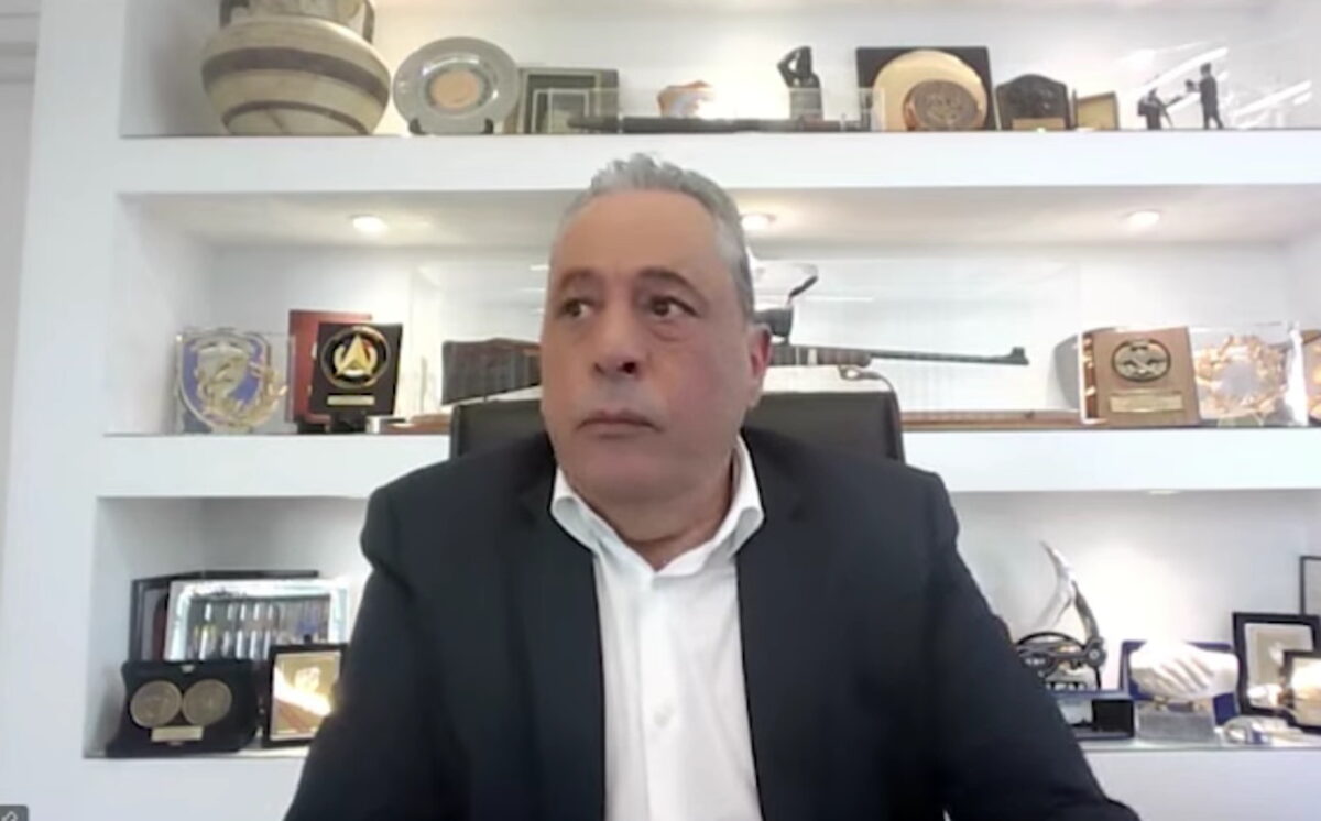 Ο υπουργός Άμυνας της Κύπρου, Βασίλης Πάλμας