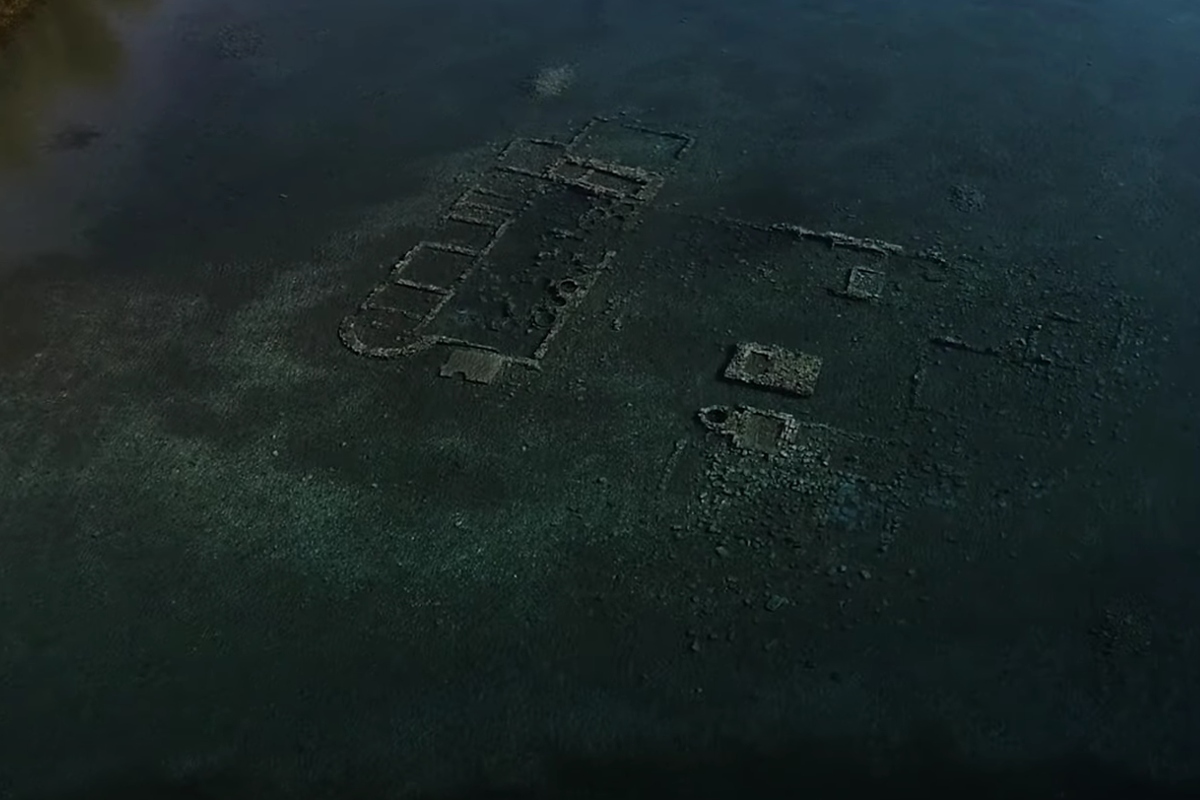 Βυθισμένη πόλη αρχαία Επίδαυρος