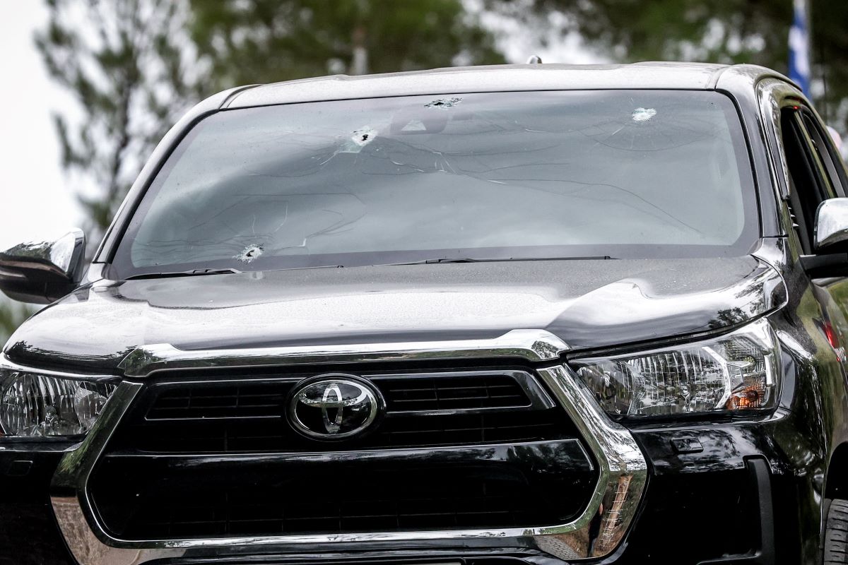 Το αυτοκίνητο του 39χρονου που έπεσε νεκρός στα Βορίζια