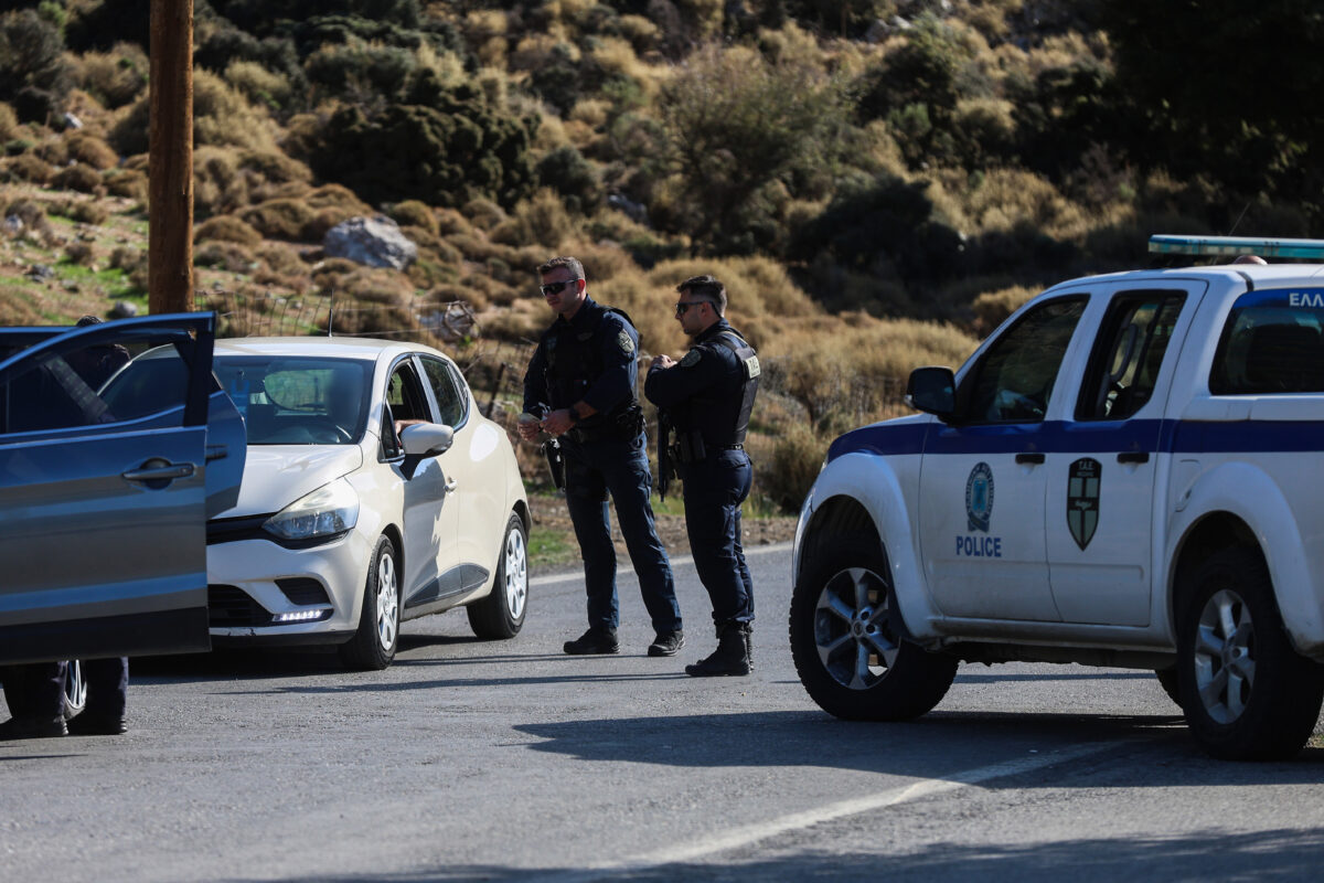 Αστυνομικό μπλόκο στα Βορίζια