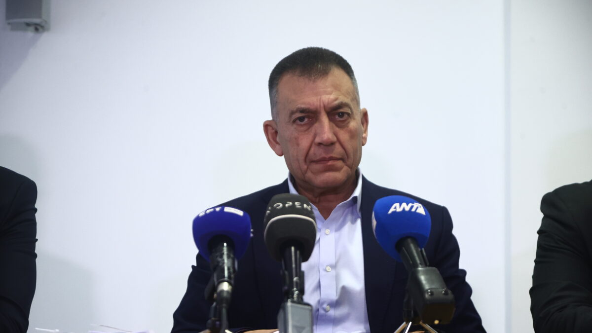 Ο Βρούτσης σε συνέντευξη Τύπου (ΡΑΦΑΗΛ ΓΕΩΡΓΙΑΔΗΣ