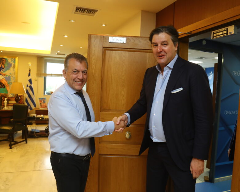 Ο Ντέγιαν Μποντίρογκα συναντήθηκε με τον Γιάννη Βρούτση για το Final Four της Euroleague στην Αθήνα