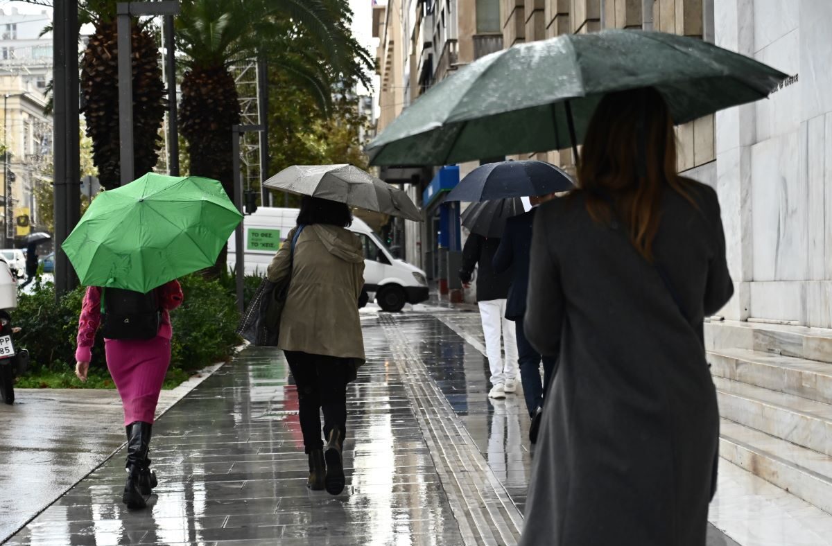 Βροχή στην Αθήνα