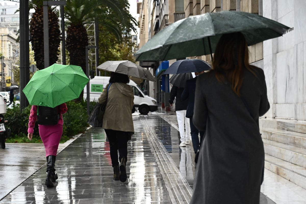Βροχή στην Αθήνα