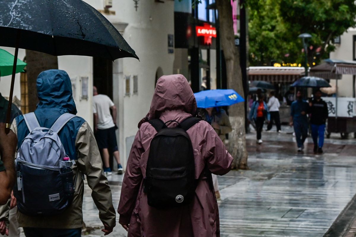 Βροχή στην Αθήνα