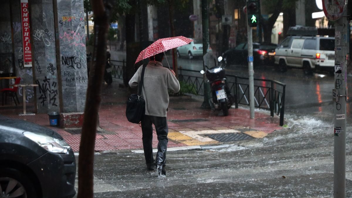 Βροχή στην Αθήνα