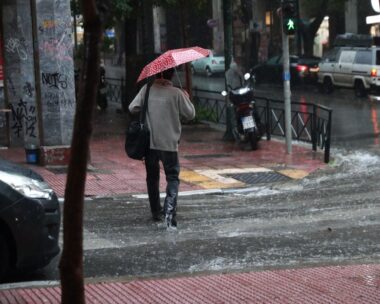 Βροχή στην Αθήνα