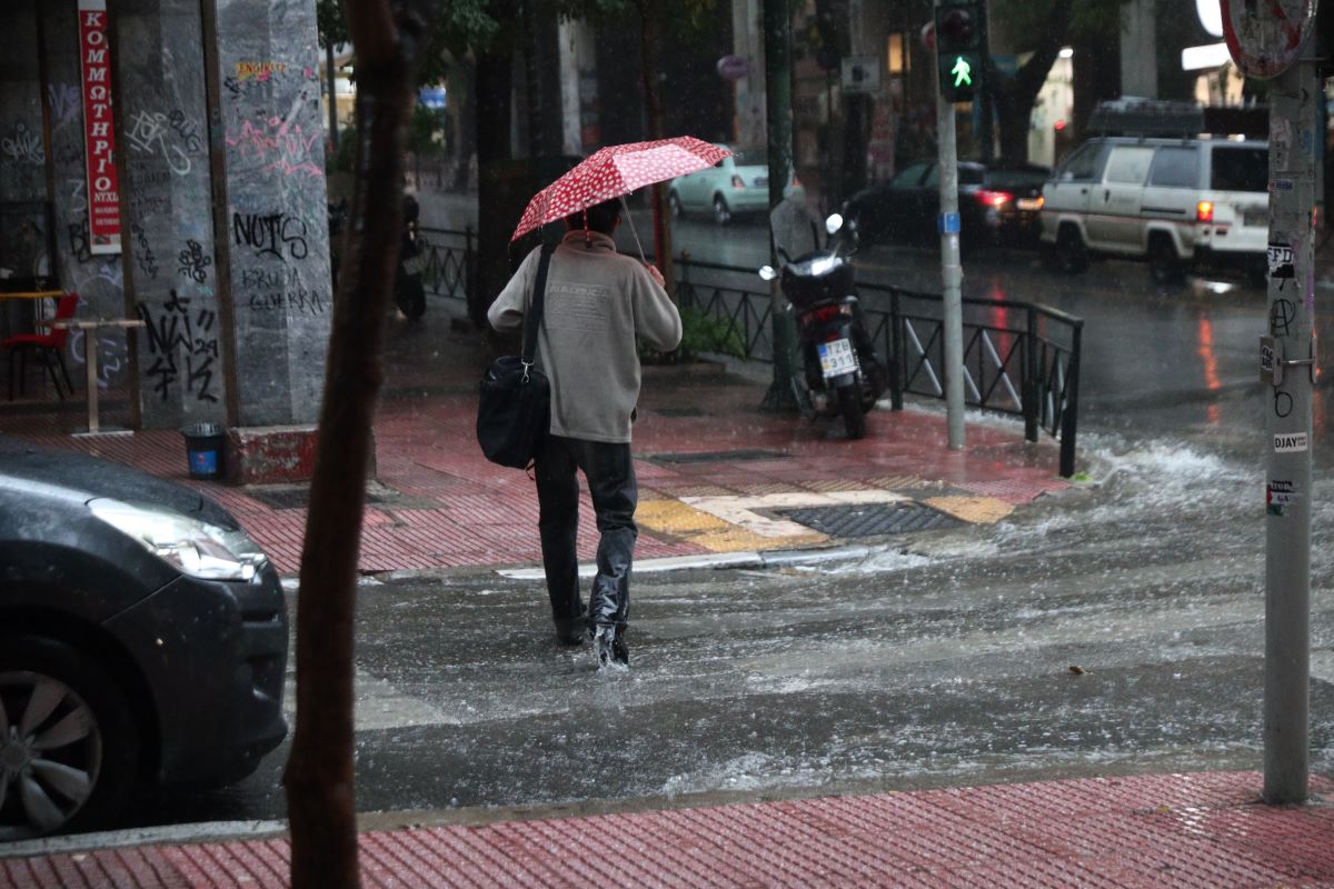 Βροχή στην Αθήνα