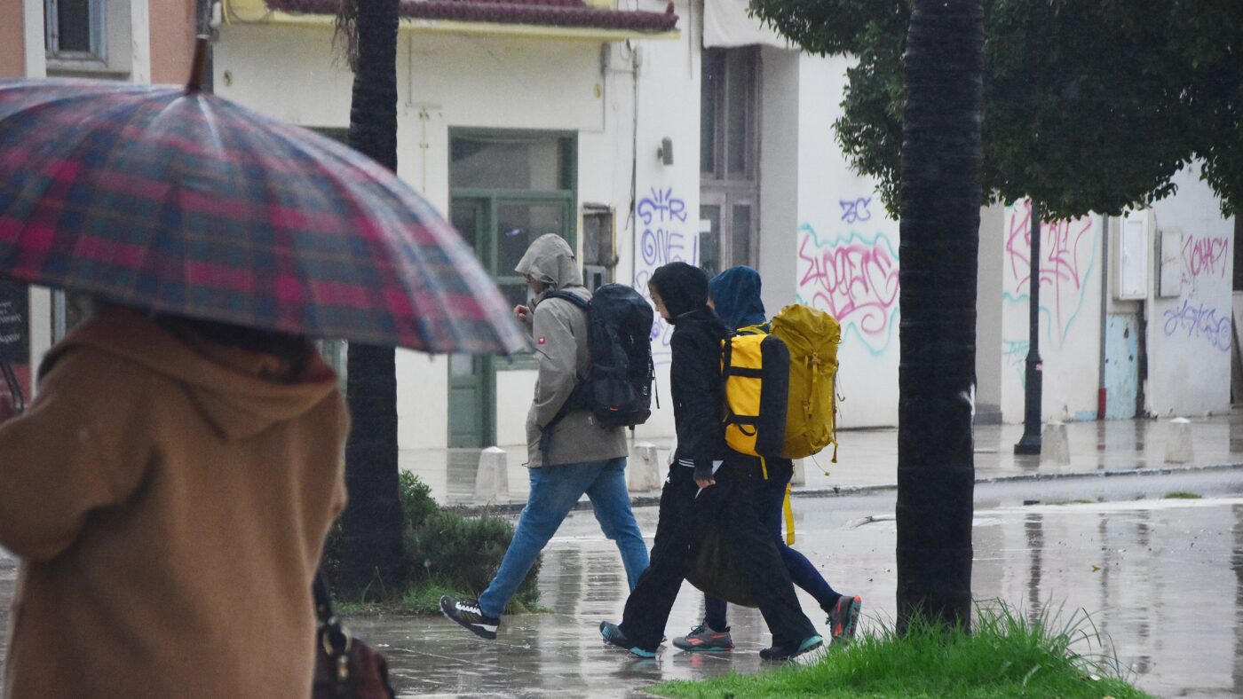 Βροχή στο Ναύπλιο