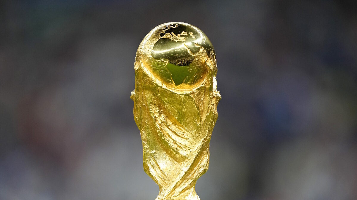 Το τρόπαιο του Παγκοσμίου Κυπέλλου (AP Photo