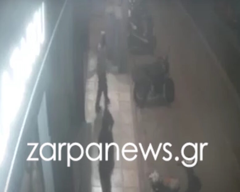 Χανιά: Καρέ – καρέ η απόπειρα διάρρηξης σε επιχείρηση με ιατρικό εξοπλισμό