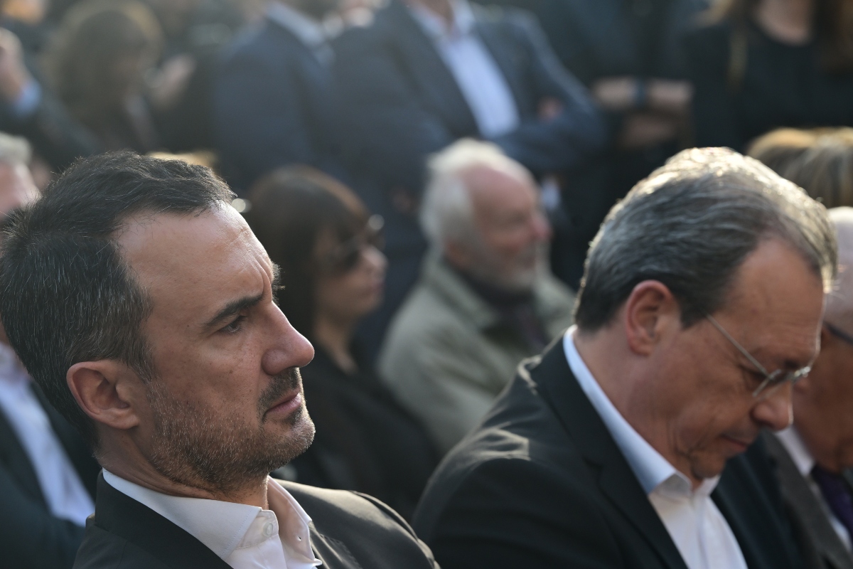 Ο Αλέξης Χαρίτσης και ο Σωκράτης Φάμελλος