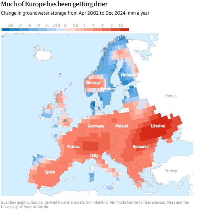 Ξηρασία στην Ευρώπη