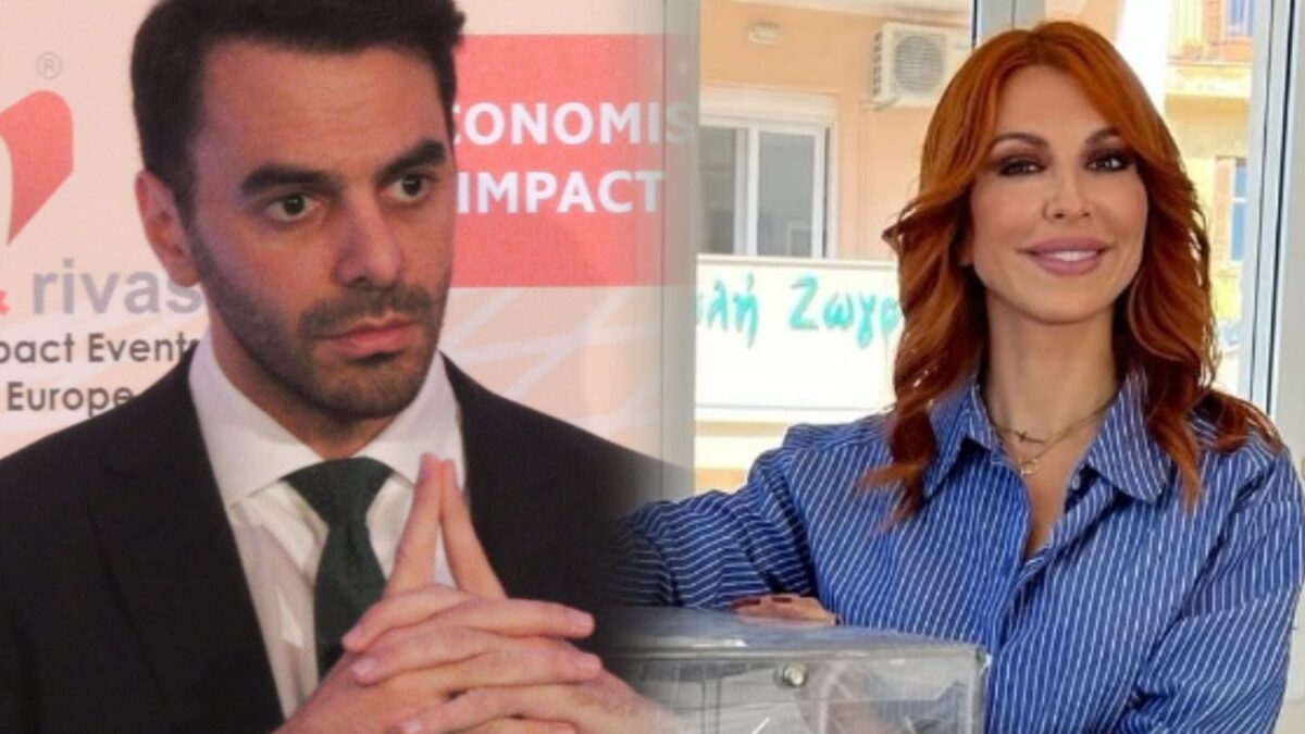 Ο Μανώλης Χριστοδουλάκης και η Βάσια Αναστασοπούλου