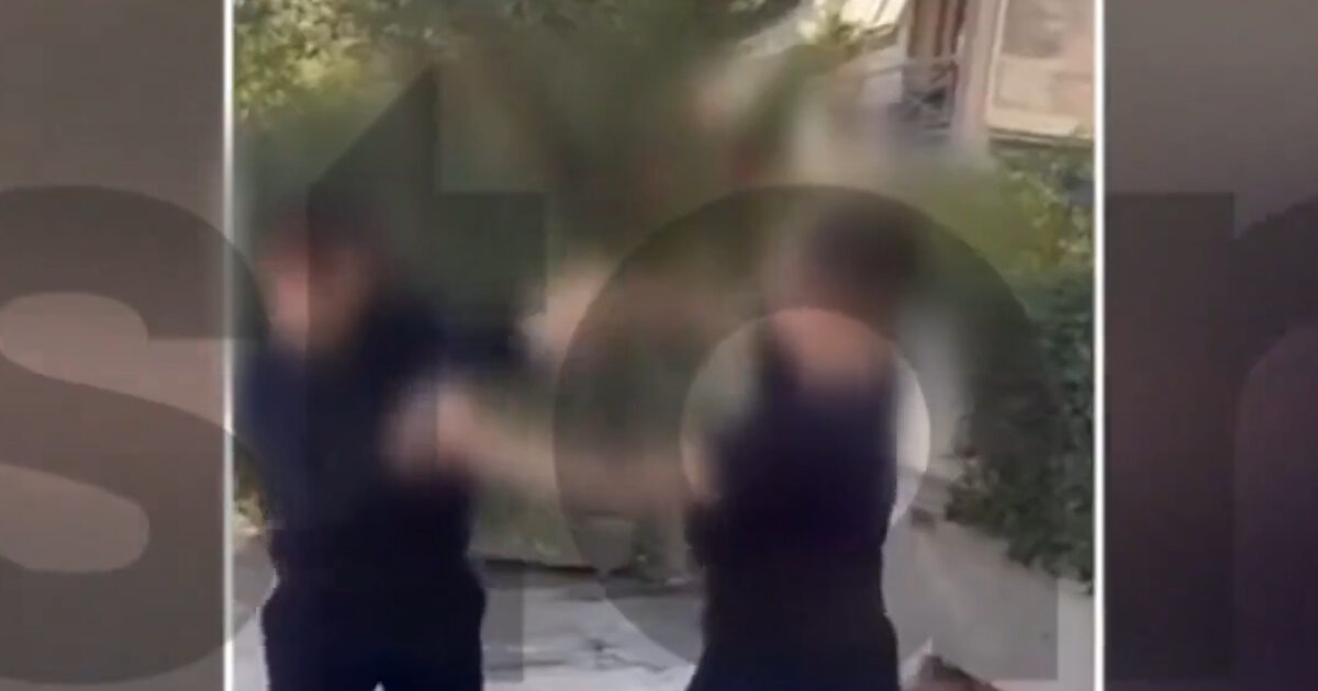 Shocking video of a 14-year-old boy being beaten in Maroussi