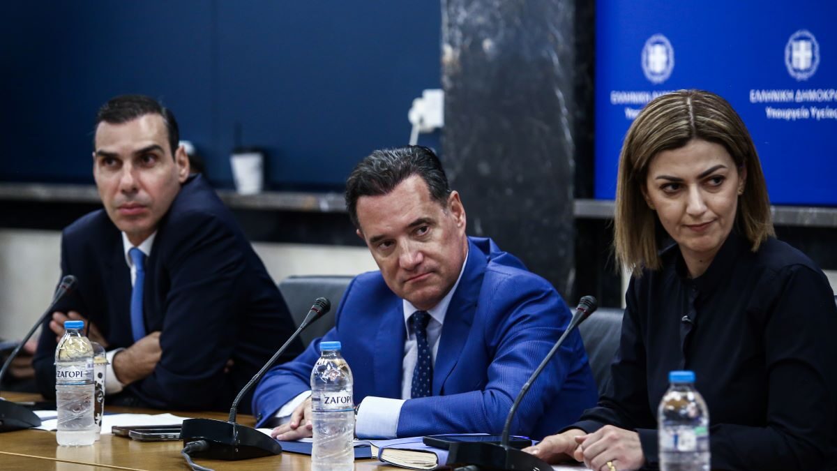 Ο Μάριος Θεμιστοκλέους, ο Άδωνις Γεωργιάδης και η Ειρήνη Αγαπηδάκη