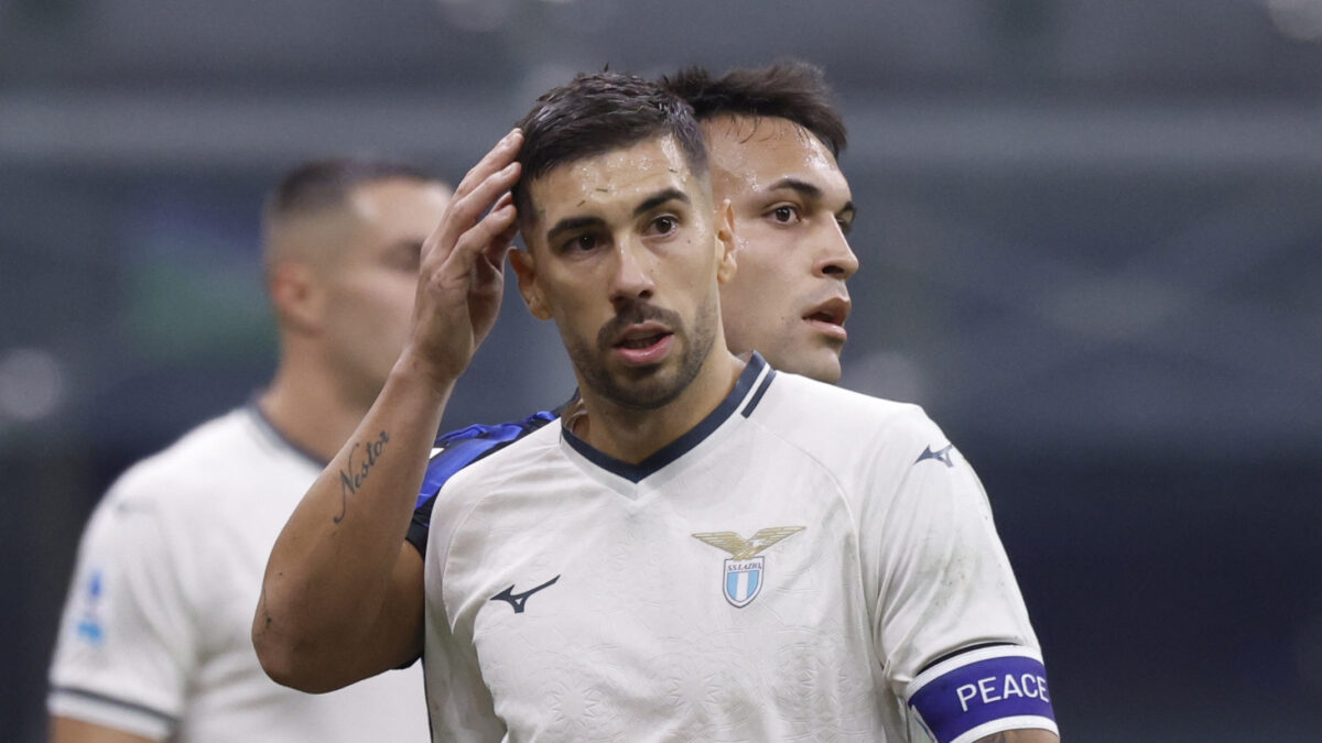 Ο Ζακάνι σε αγώνα της Λάτσιο