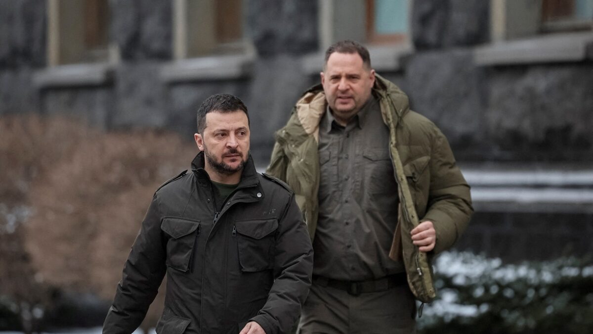 Βολοντίμιρ Ζελένσκι και Αντρίι Γερμάκ