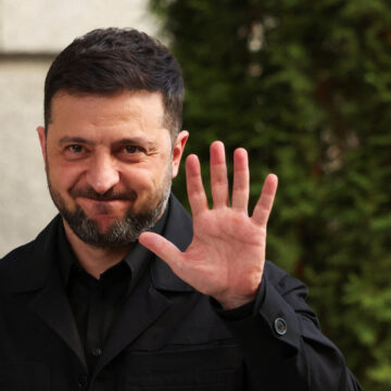 Ο Πρόεδρος της Ουκρανίας, Βολοντίμιρ Ζελένσκι