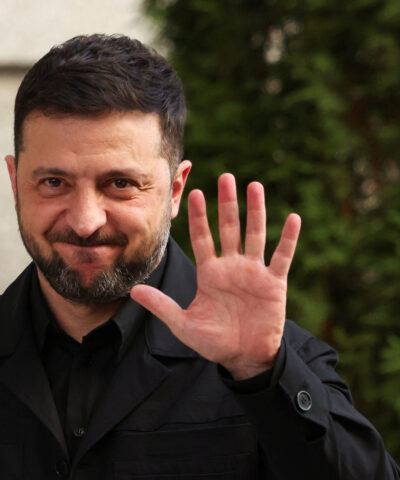 Ο Πρόεδρος της Ουκρανίας, Βολοντίμιρ Ζελένσκι