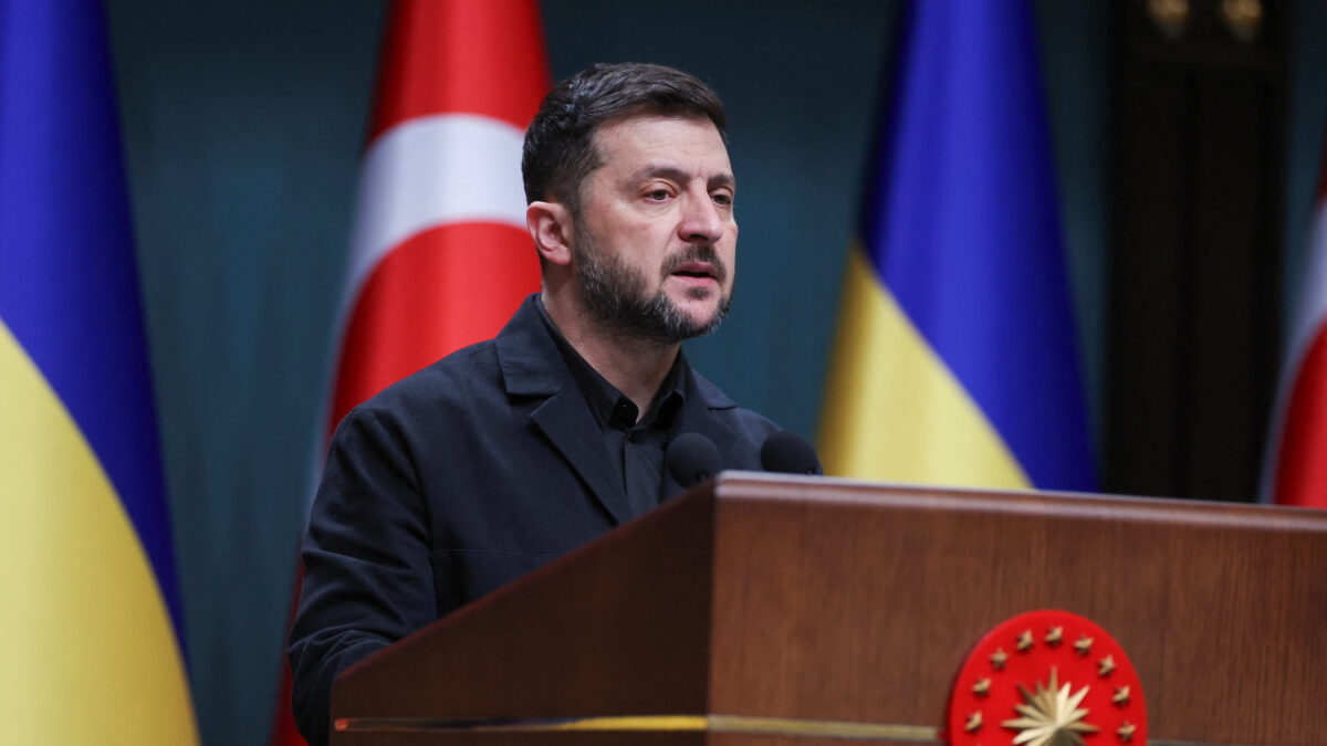 Ο Πρόεδρος της Ουκρανίας Βολοντίμιρ Ζελένσκι