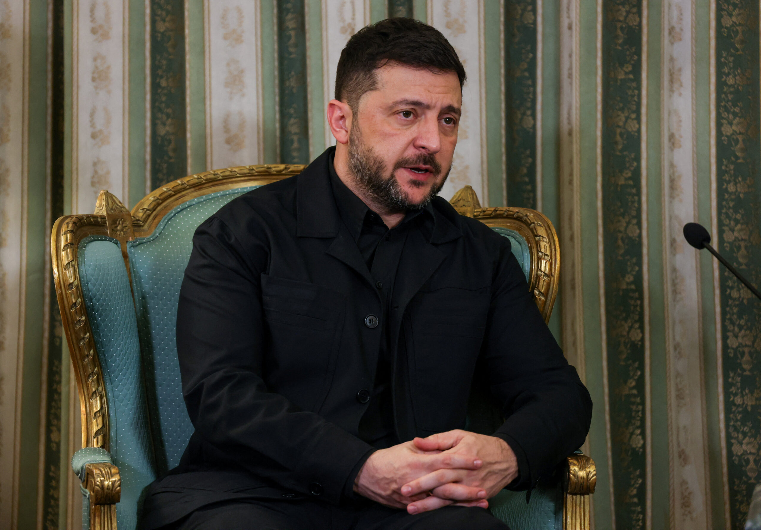Ο Πρόεδρος της Ουκρανίας, Βολοντίμιρ Ζελένσκι