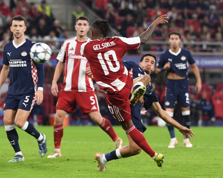 Ολυμπιακός – Αϊντχόφεν live για την 4η αγωνιστική της League Phase του Champions League