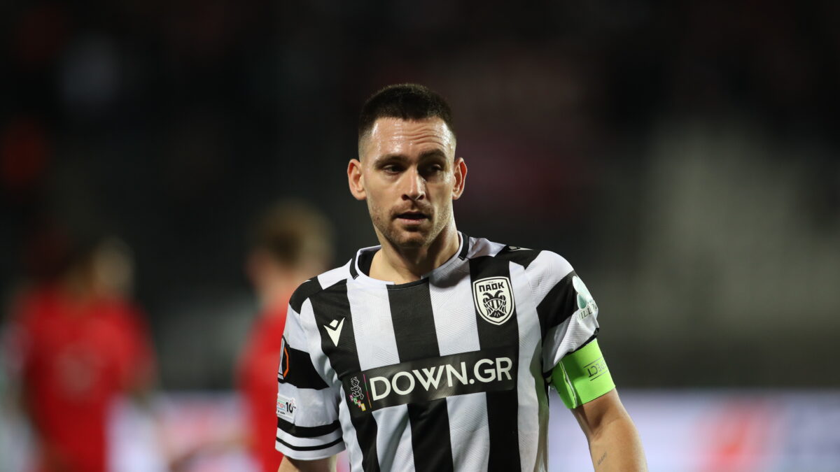 Ο Ζίφκοβιτς με τη φανέλα του ΠΑΟΚ