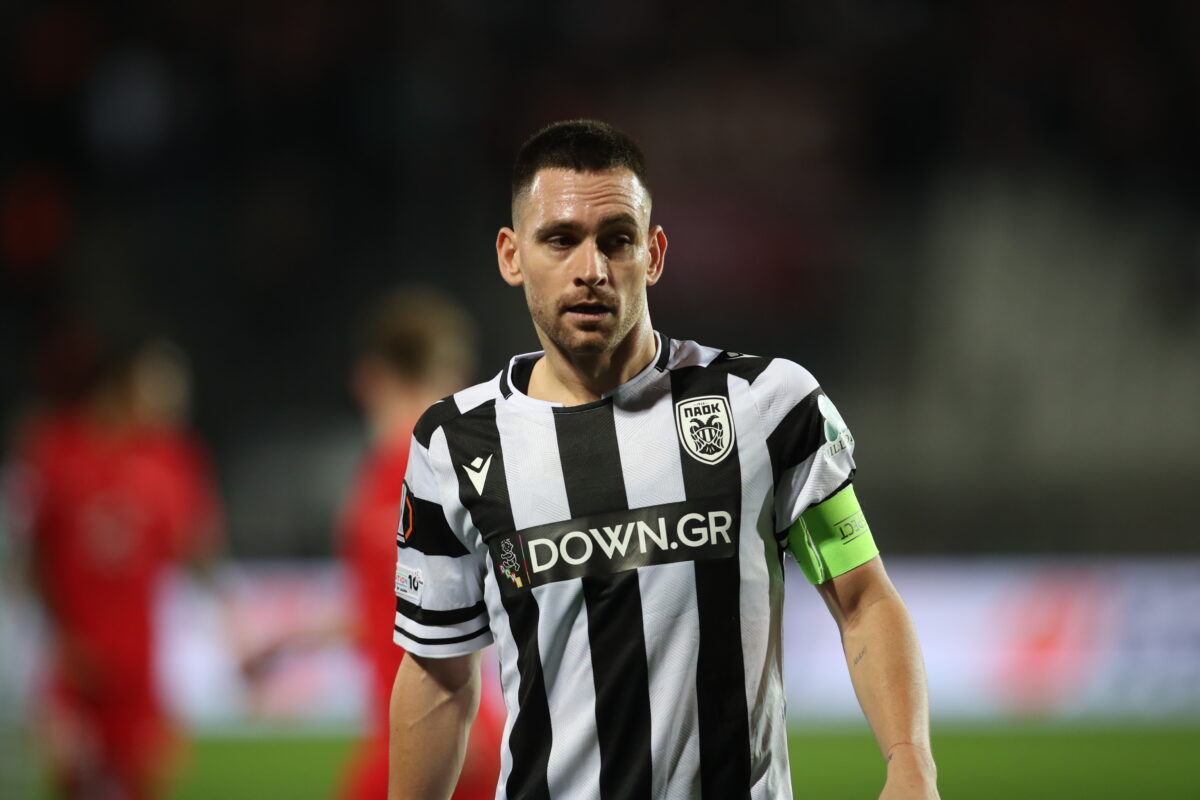 Ο Ζίφκοβιτς με τη φανέλα του ΠΑΟΚ